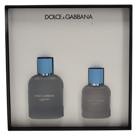 Dolce & Gabbana Light Blue Pour Homme Eau De Toilette 2pcs Gift Set For Men
100ml Eau De Toilette Spray   50ml Eau De Toilette Spray
