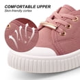 thumbnail image 6 of HARVEST LAND Slip-On Canvas Shoes for Women-Fashion Low-Top Flat Loafers with CloudFoam Insole, 6 of 10