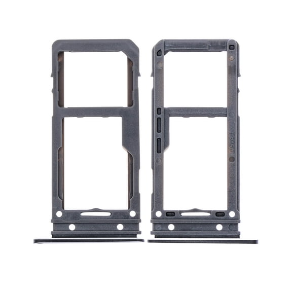 Replacement Dual Sim Card Tray Compatible For Samsung Galaxy S8 / S8 Plus (Black)