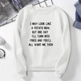 thumbnail image 3 of Vedolay Sweatshirt for Womens Oversized Zip Up Hoodies Sweatshirts Fall Casual Drawstring Jackets with Pockets,White XXL, 3 of 5