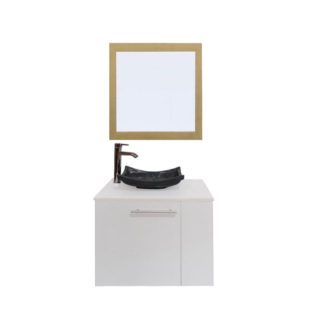 Gabinete Para Baño Derecho Con Espejo Decorativo VERNIER