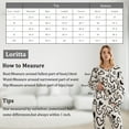 thumbnail image 6 of Smilooen 2 Pieces Womens Pajamas Sets Comfy Printed Loungewear Sets Woman with Pockets ，Sizes S-2XL, 6 of 6