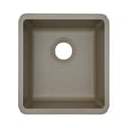 thumbnail image 3 of 16" x 18" Quartz Kitchen Sink, Single Bowl Sink, Drop-in Sink, Undermount Sink, Granite Kitchen Sink, Metallic Beige Kitchen Sink, Lexicon Platinum LP-1618-B-SO, 3 of 10