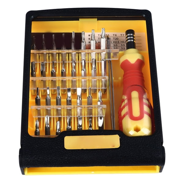 Juego De Destornilladores, Kit De Puntas Múltiples De Acero CR-V, Herramienta De Reparación De Precisión Para Teléfonos, Computadoras Portátiles Y Mantenimiento De Computadoras
