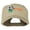 Khaki, variant on USA State Colorado Columbine Embroidered Low Profile Cotton Cap - Black OSFM