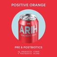 thumbnail image 4 of ARIH Dual Biotic Soda, Functional Prebiotic and Postbiotic Soda, Low Sugar, Positive Orange, 12 fl oz, 4 Pack, 4 of 7