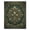 Green, Pattern 14, variant on ODIKA 4' x 6' Machine Washable Non-Slip Area Rug, antique floral High Traffic Rug, Green, 989617