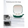 thumbnail image 5 of Soft Silicone Protective Case for 2026 OpenFit Pro Earbuds, Shockproof & Anti-Scratch Cover with Keychain, Lanyard & Cleaning Kit, Anti-Lost & Dustproof Protector for Open-Ear Headphones - Green, 5 of 5