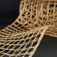 thumbnail image 2 of 12 Pack: 10" x 19ft. Beige Check Poly Burlap Mesh by Celebrate It, 2 of 2