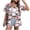 Light Pink, variant on MAIHAN Women's Summer Hawaiian Shirts Floral Short Sleeve Button Down Shirts Hawaii Tropical Beach Tops(Light Pink,XXXL)