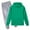 A01-Green, variant on Caqnni Lounge Outfit for Girls: Fashionable Sweatsuit Set That Transitions from Home Relaxation to Grocery Shopping(A01-Hot Pink,15-16)