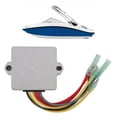 thumbnail image 4 of Outboard Rectifier, 883071A1 Great Cold Start Aluminium Alloy  For Jet Engine 90 90HP 1993-1996, 4 of 8