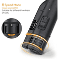 thumbnail image 4 of Dog Nail Grinder with 6-Speed, 2 Led Lights, Rechargeable Electric 3-Piece for Dogs and Cats, 4 of 7