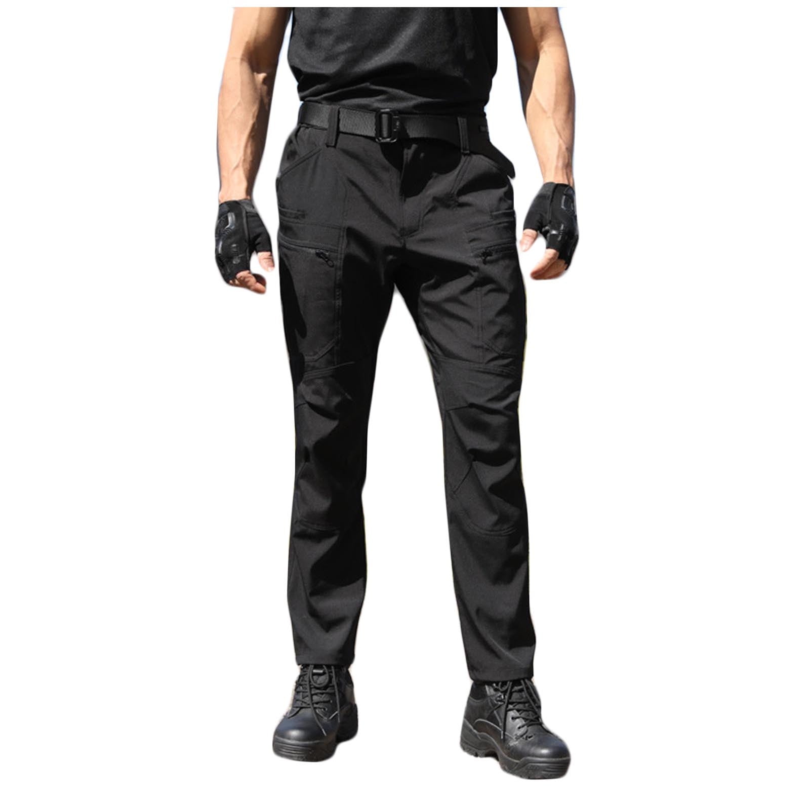 Pxkloy Tactical Pants for Men Big and Tall Thicken Pants Outdoor