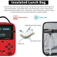 Kids Lunch Box,Boys Game Console Insulated Lunch Box,Gamer Reusable