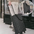 thumbnail image 4 of Carrito de Compras Plegable Pequeño, Carrito con Ruedas, Bolsa Plegable Portátil, Bolsa Impermeable con Ruedas., 4 of 5