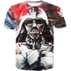 thumbnail image 1 of "Xishao Playeras Hombre Black Skull Men Skeleton T-Shirt Punk Rock Gun Blue T-Shirts 3D Print T-Shirt Vintage Mens Clothing Summer White Tops,D-634,Metro" Xishao ropa, 1 of 2