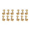 thumbnail image 4 of Bewildely 6 piezas sintonizador Peg Machine Heads componente instrumento accesorio cuerda rodillo reemplazar accesorios clavijas de afinación para Type1 NO1, 4 of 6