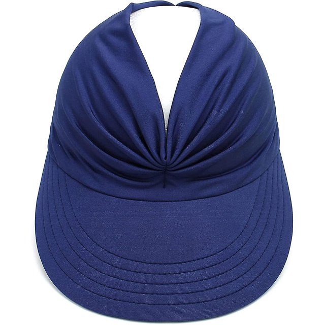 Sombrero de visera para mujer de ala ancha de verano Upf 50+ protección UV gorra deportiva de playa