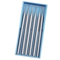 thumbnail image 1 of Juego de 6 piezas de rotativas sólidas de acero de tungsteno Zulema con vástago de 2,35 mm, 1 of 8