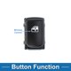thumbnail image 3 of Interruptor de ventana eléctrica Unique Bargains para Hyundai Santa Fe 2006-2012 Interruptor de control de ventana ABS negro lado del pasajero, 3 of 7