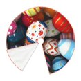 thumbnail image 3 of Bingfone Christmas Tree Skirt Mat Christmas Decoration Interior 36"-Easter Egg, 3 of 8