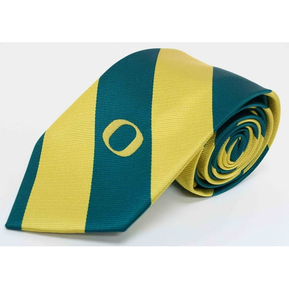 Oregon Ducks Striped Necktie - Donegal Bay - Unisex - One Size