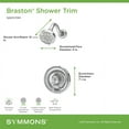 thumbnail image 7 of Symmons 5891STN15TRM Braston Shower Only Trim Package - Nickel, 7 of 7