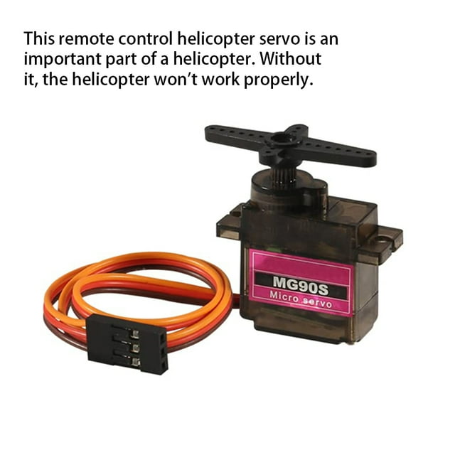 4.8-6.0V RC Mini Helicopter Car Boat Ball Bearing Servo Remote Control Airplane Servos Aircraft Toy Repair Replacing Parts 360 Degrees