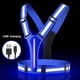 thumbnail image 4 of Chaqueta de seguridad LED Chaleco de seguridad de trabajo nocturno reflectante ajustable para niños adultos FLhrweasw Nuevo, 4 of 9