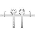 thumbnail image 1 of Miseno Mbdh0505x60 60" Bearing Roller Strap Barn Door Hardware Kit - Stainless Steel, 1 of 7