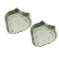 thumbnail image 2 of OFFIGAM 2Pcs Strawberry Cake Pan Silver Bakeware, 2 of 10