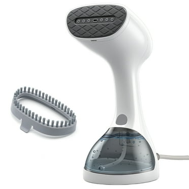 Aonhom Steamer for Clothes, 1200W Portable Handheld Fabric and Garment Steamer with Lint Remover, Clothes Steamer for Powerful Wrinkle Remover, White