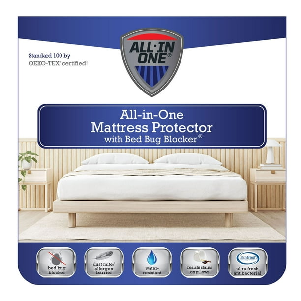 Bed Bug Blocker All In One Waterproof, Twin Xl Mattress Bed Bug Protector