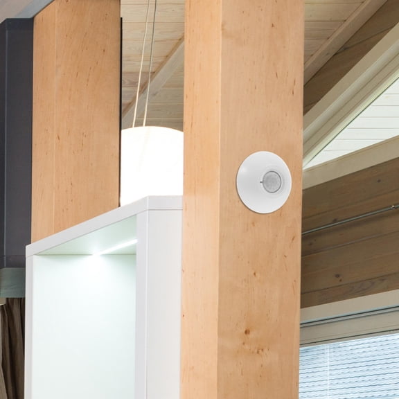 GOOHOCHY Wired Infrared Motion Detector 360 Degree Ceiling Mount Sensor Precise Motion Detection Motion Sensor With Alarm Door Alarms Rv Control Alarm