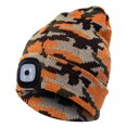 thumbnail image 1 of Gorro de senderismo con luz LED, gorro de punto iluminado, 1 of 5