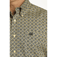thumbnail image 2 of Cinch Golden Yellow Geometric Print - Mens Shirt  - Mtw1105756, 2 of 4