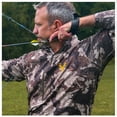 thumbnail image 3 of HOT SHOT Men’s Camo 1/4 Zip Performance Shirt – Veil Cervidae Long Sleeve Quarter Zip, Medium, 3 of 7