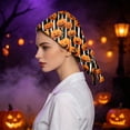 thumbnail image 5 of Womens Halloween Print Ponytail Scrub Hats Breathable Nurse Surgical Caps, 5 of 6