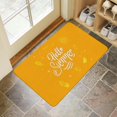 thumbnail image 4 of Decor Door Rugate your Entryway with our Hello Summer Door Mat - Absorbent Non-Slip 17x30 Inch. Door Mat for Outdoor/Indoor Enhances Home Decor Door Rug, 4 of 6