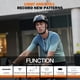 thumbnail image 3 of Casco FOXWEAR con cámara de seguridad Wifi 1080P y luz de cola ajustable, 3 of 8
