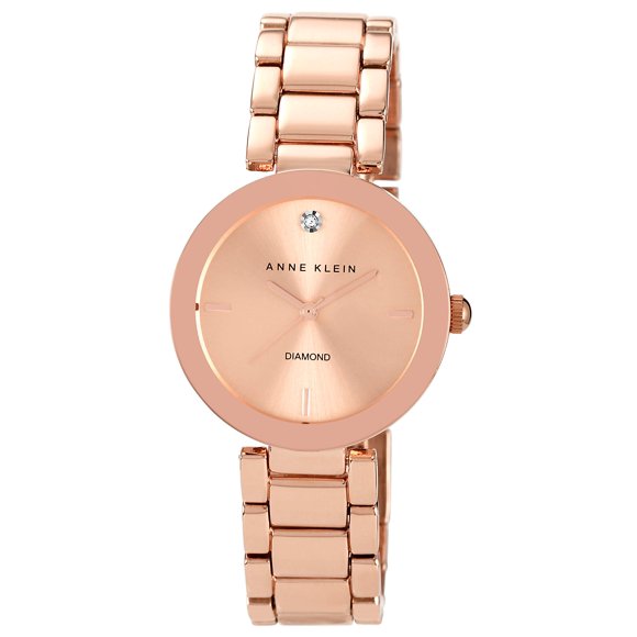 Anne Klein Women's Genuine Diamond Dial Bracelet Watch