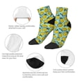 thumbnail image 5 of Pofeuu Lemon Print 30cm Socks, Adult Running Hiking Socks for Youth and Adult, 5 of 7