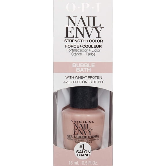 OPI Nail Envy Strengthener Polish, Bubble Bath, 0.5 Fl Oz