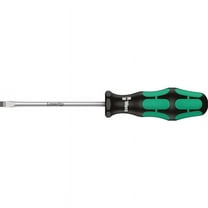 Wera 05007620001 Kraftform Plus 334 Slotted Screwdriver, Lasertip 6.0 x 125mm