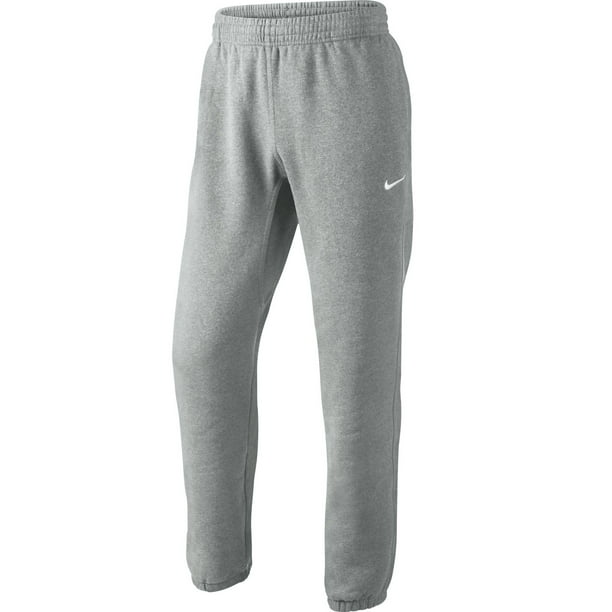 Nike Club Fleece Men's Sportswear Cuff Pant Grey/White - Walmart.com