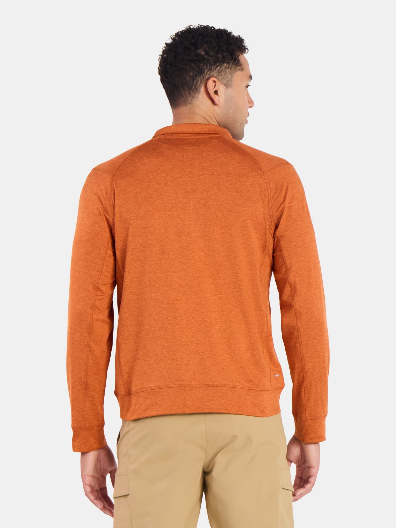 Athletic Works Men's and Big Men's ButterCore Soft Quarter-Zip Pullover Shirt, Sizes S-3XL
