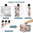 thumbnail image 4 of Awypu Vintage Style Flowers Square Outdoor Picnic Mat 58.3x58.3in, 4 of 6