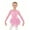 Pink, variant on Girls Sequins Figure Ice Skating Dress Hollow Back Mesh Leotard Wrap Skirt Ballet Dancewear White 6