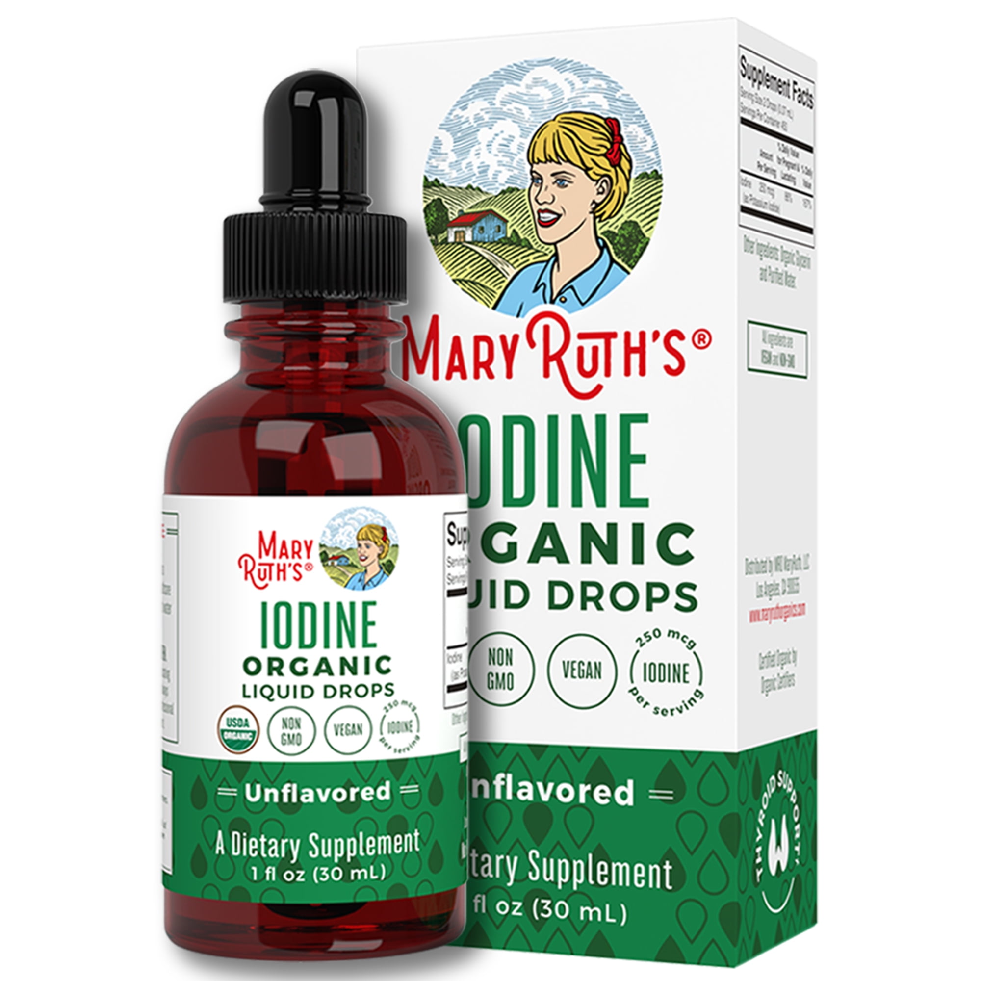 Potassium Iodide Iodine Supplement 1 Year Supply Iodine Drops